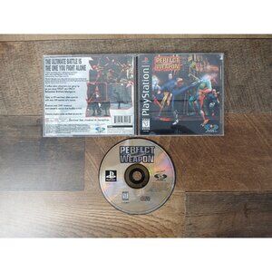 Perfect Weapon (Sony PlayStation 1, 1996) PS1 Complete CIB - Tested